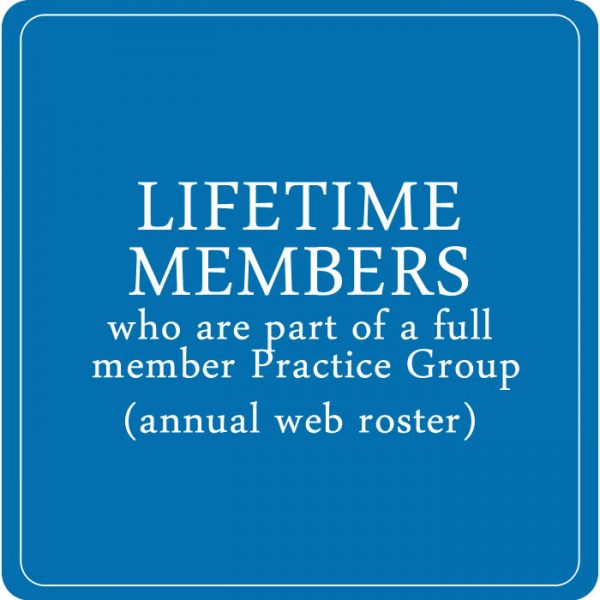 Lifetime Members