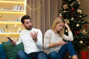 couple divorce during holidays