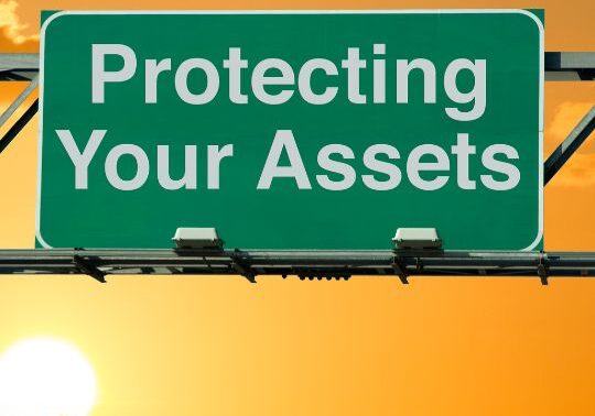 LACFLA (74) Sign that says protecting your assets