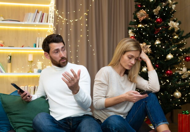 couple divorce during holidays